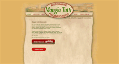 Desktop Screenshot of mangiatuttisf.com